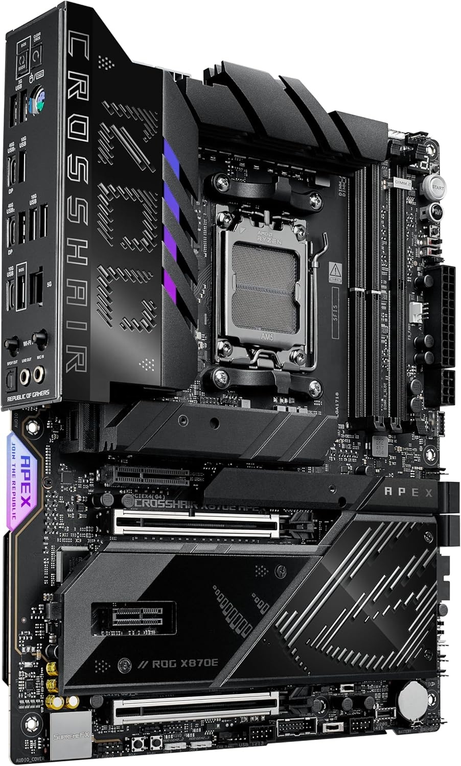 Rog Crosshair X870e Apex X870e - огляд і ціна X870E Atx Motherboard