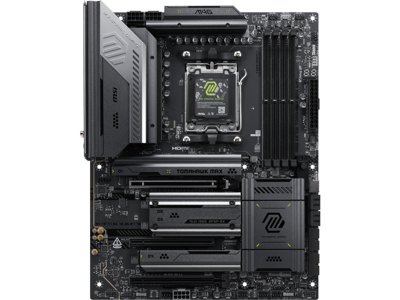 Msi Mag X870E Tomahawk Max Wif - огляд і ціна X870E Atx Motherboard